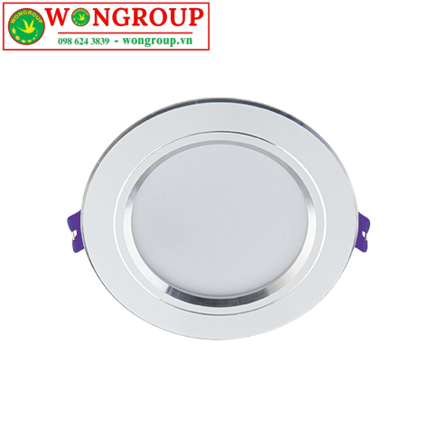 Đèn Downlight LED Eri Viền Bạc