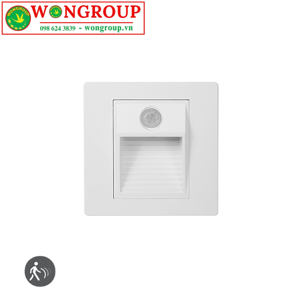 Đèn Gắn Âm Chân Tường Cảm Biến