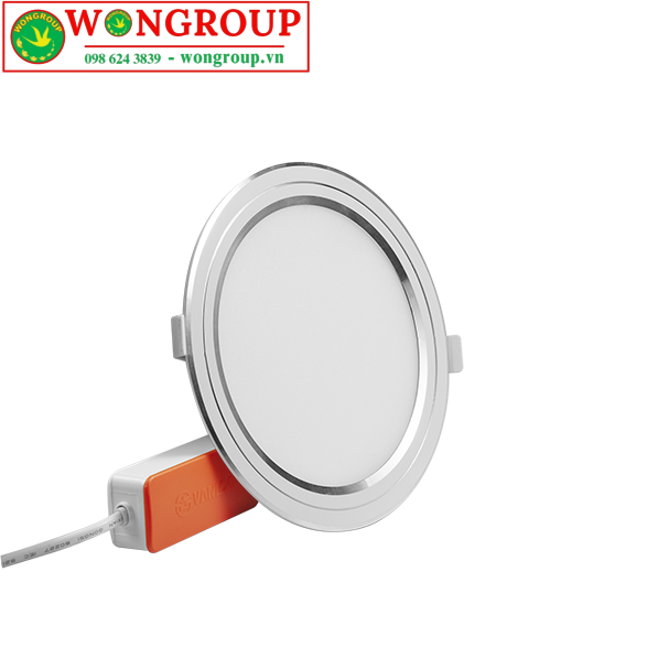 Đèn Panel Eri 2 Siêu Mỏng Viền Bạc - Đế Nhựa