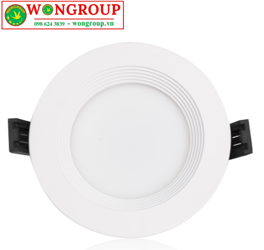 Đèn SMD LED DOWNLIGHT âm trần thân nhôm đúc viền trắng V1