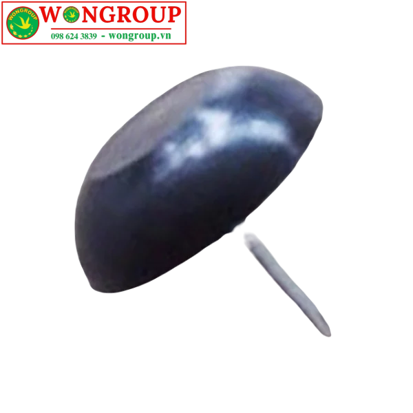 Đinh nhựa đầu dù màu đen 18x5mm