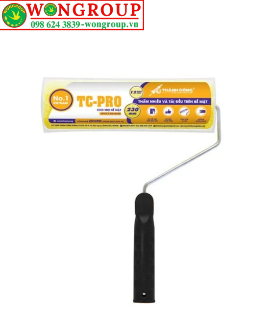 Cọ lăn sơn nước – TC PRO Cam