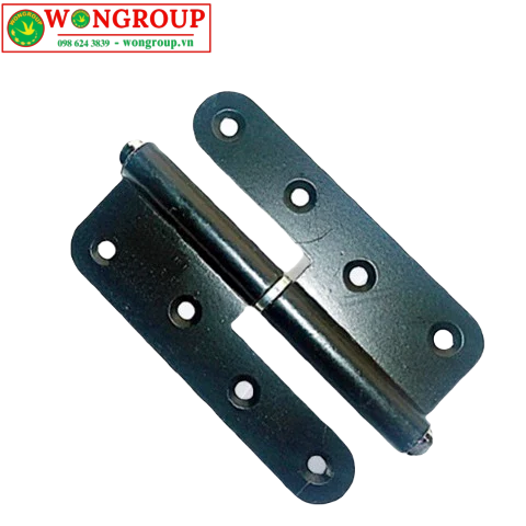 Bản lề cửa đi sơn đen tĩnh điện 86x125mm