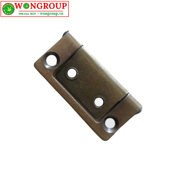Bản lề lá 1 chiều, màu vàng giả cổ
