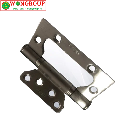 Bản lề lá một chiều 100x48mm, inox 201
