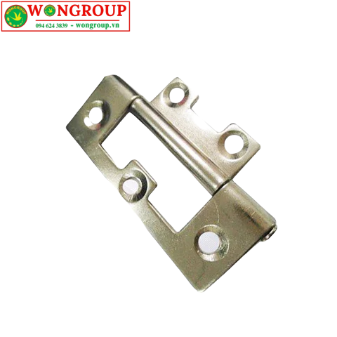 Bản lề lá một chiều, xi trắng