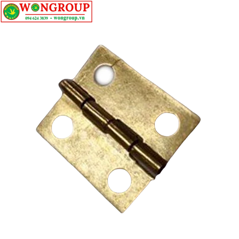 Bản lề lá nhỏ màu vàng 7x18