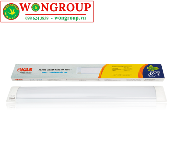 Bộ đèn LED liền máng bán nguyệt BN