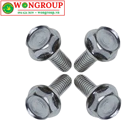 Bulong đầu bông M8, màu trắng