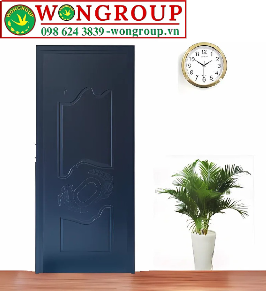 Cửa nhựa Composite dán da 14
