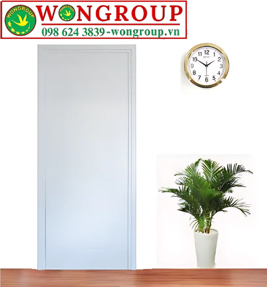 Cửa nhựa Composite dán da 5