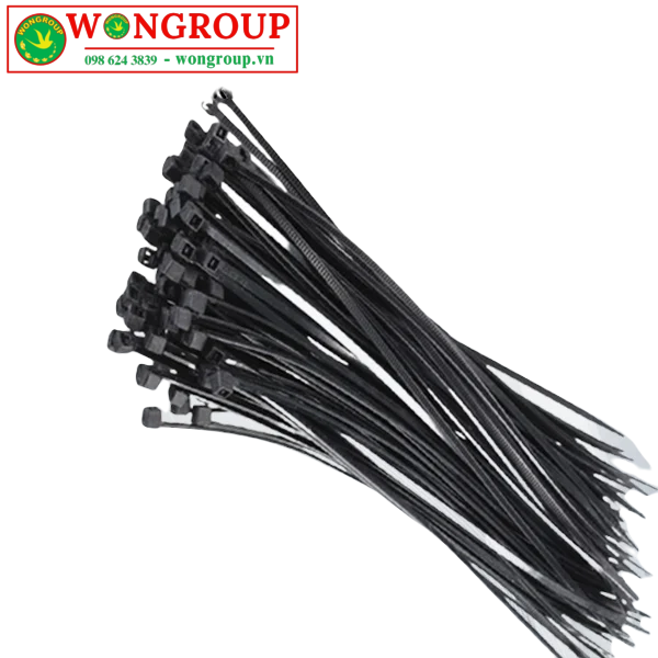 Dây rút 8x400mm, màu đen, chịu tải tốt