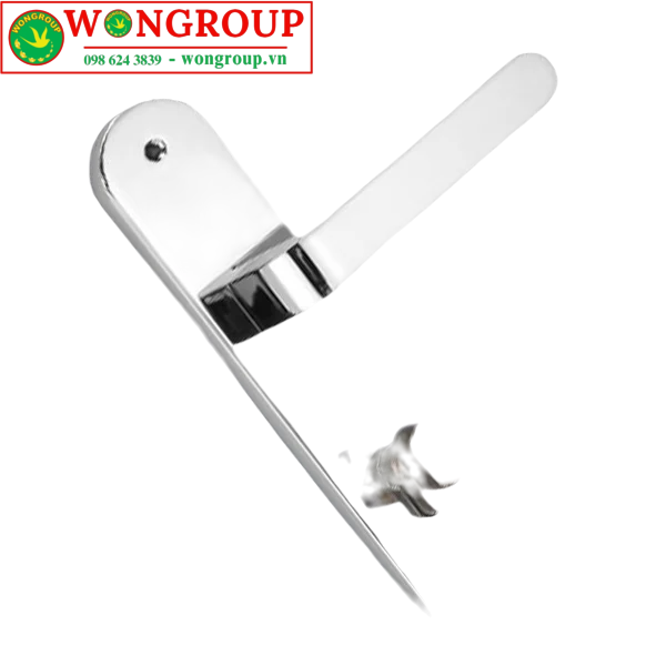 Khóa cửa nẹp crom bóng, ruột chốt, ruột hai đầu