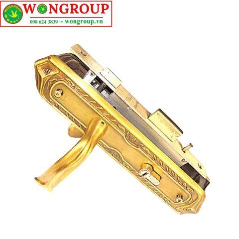 Khoá tay gạt màu đồng