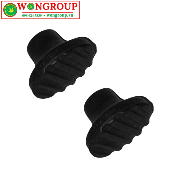 Nút bít phi 8 màu đen, gân soc