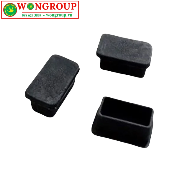 Nút chân nhựa đen 13x26mm