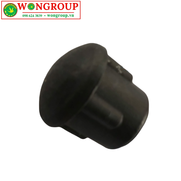 Nút chụp nhựa đen, chụp trong chân bàn phi 16mm