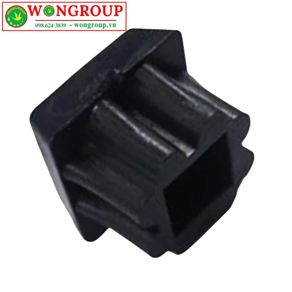 Nút nhựa chân bàn vuông 16 dày 1ly