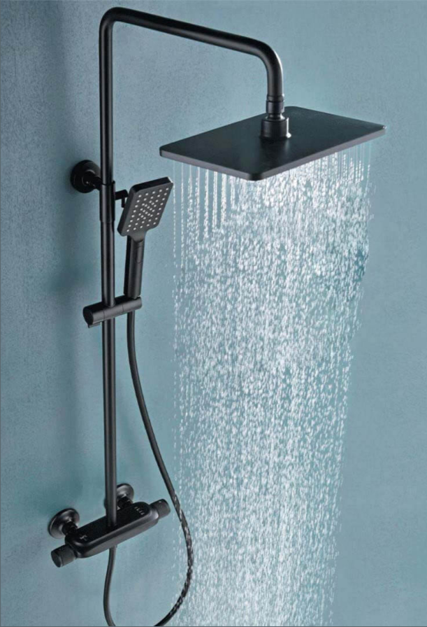 Sen Cây Tắm Nóng Lạnh Đồng Thau Mạ Crome Cao Cấp WonGroup NV-9251D (Tăng Giảm Nhiệt Độ)