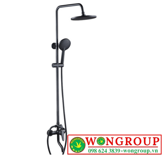 Sen Cây Tắm Nóng Lạnh Tay Sen Tăng Áp Đồng Thau Mạ Crome WonGroup NV-824D