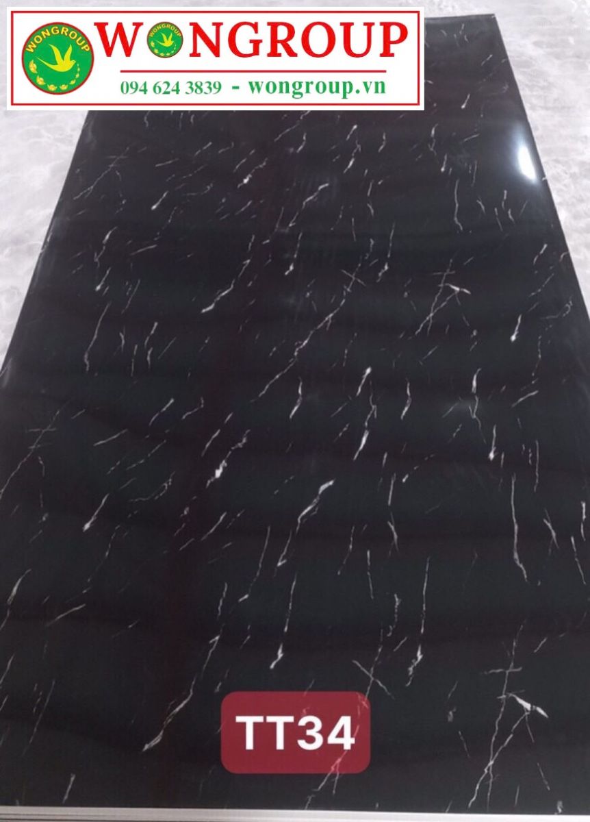 Tấm ốp PVC vân đá TT34