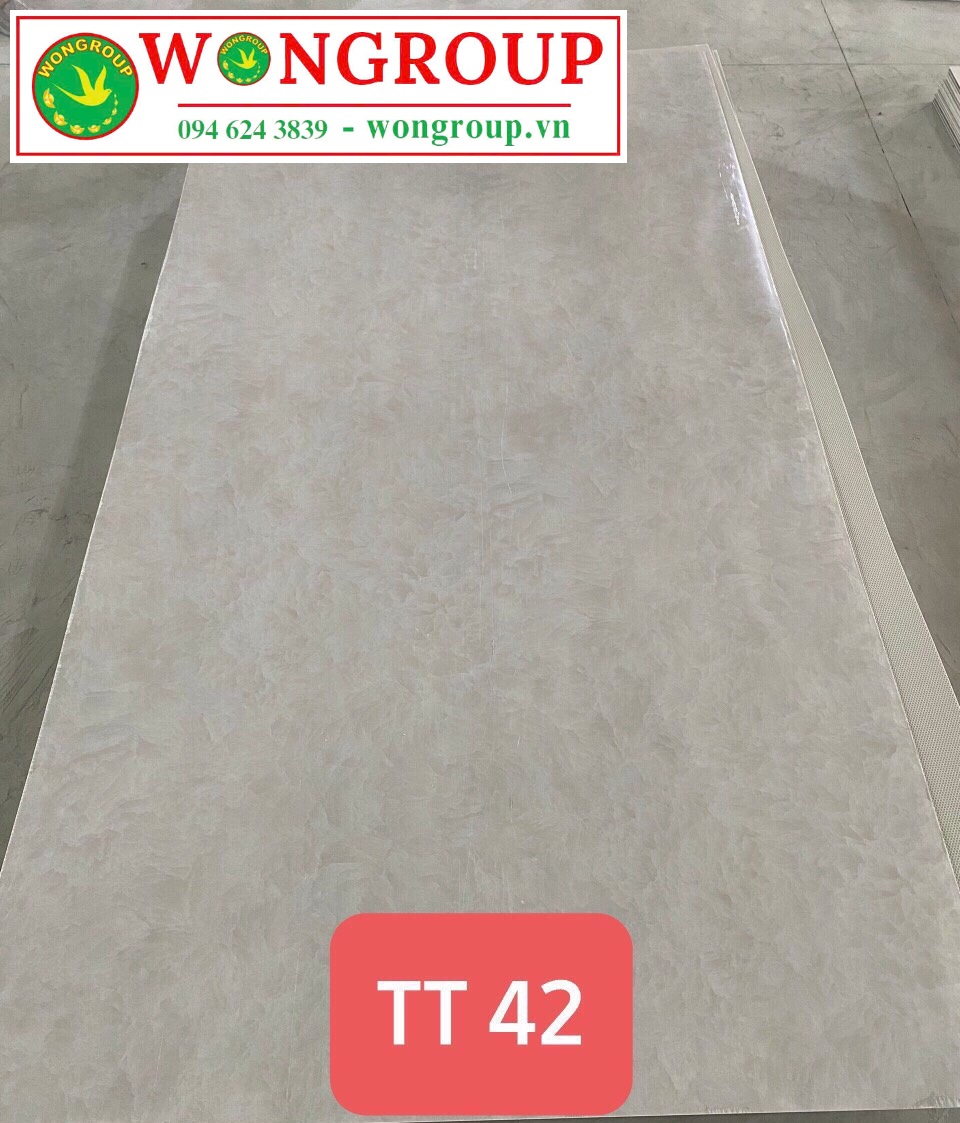 Tấm ốp PVC vân đá TT42