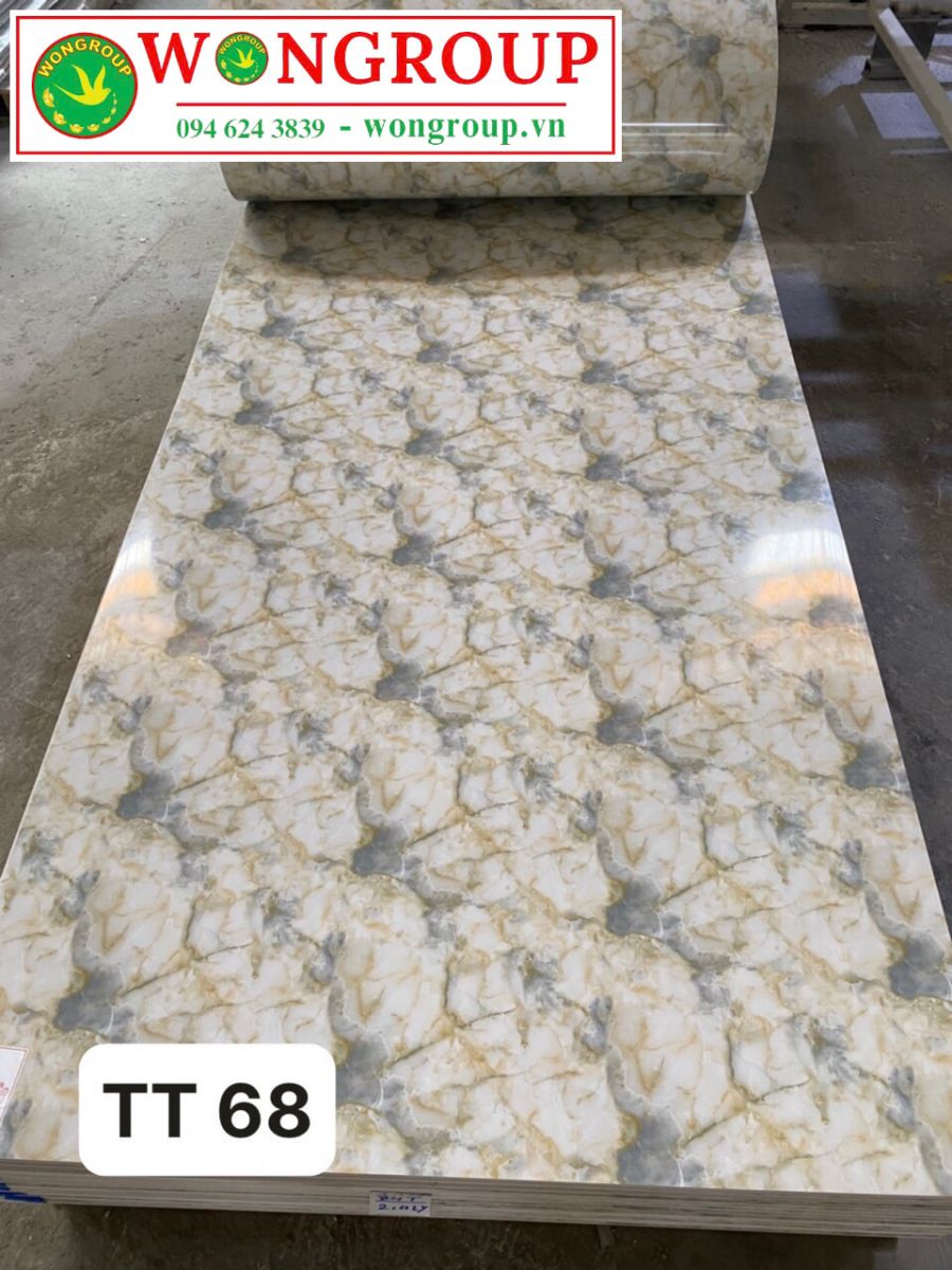 Tấm ốp PVC vân đá TT68