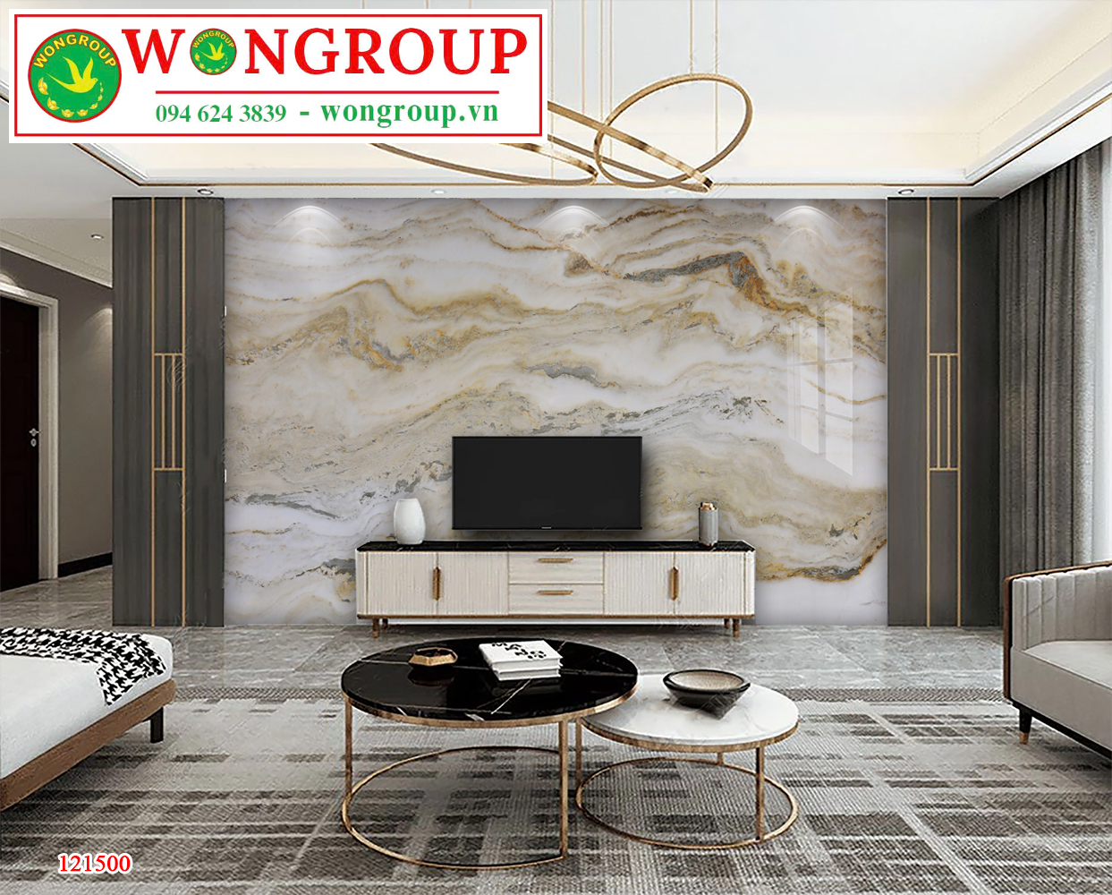 Tranh Vân Đá Phong Cảnh MS121