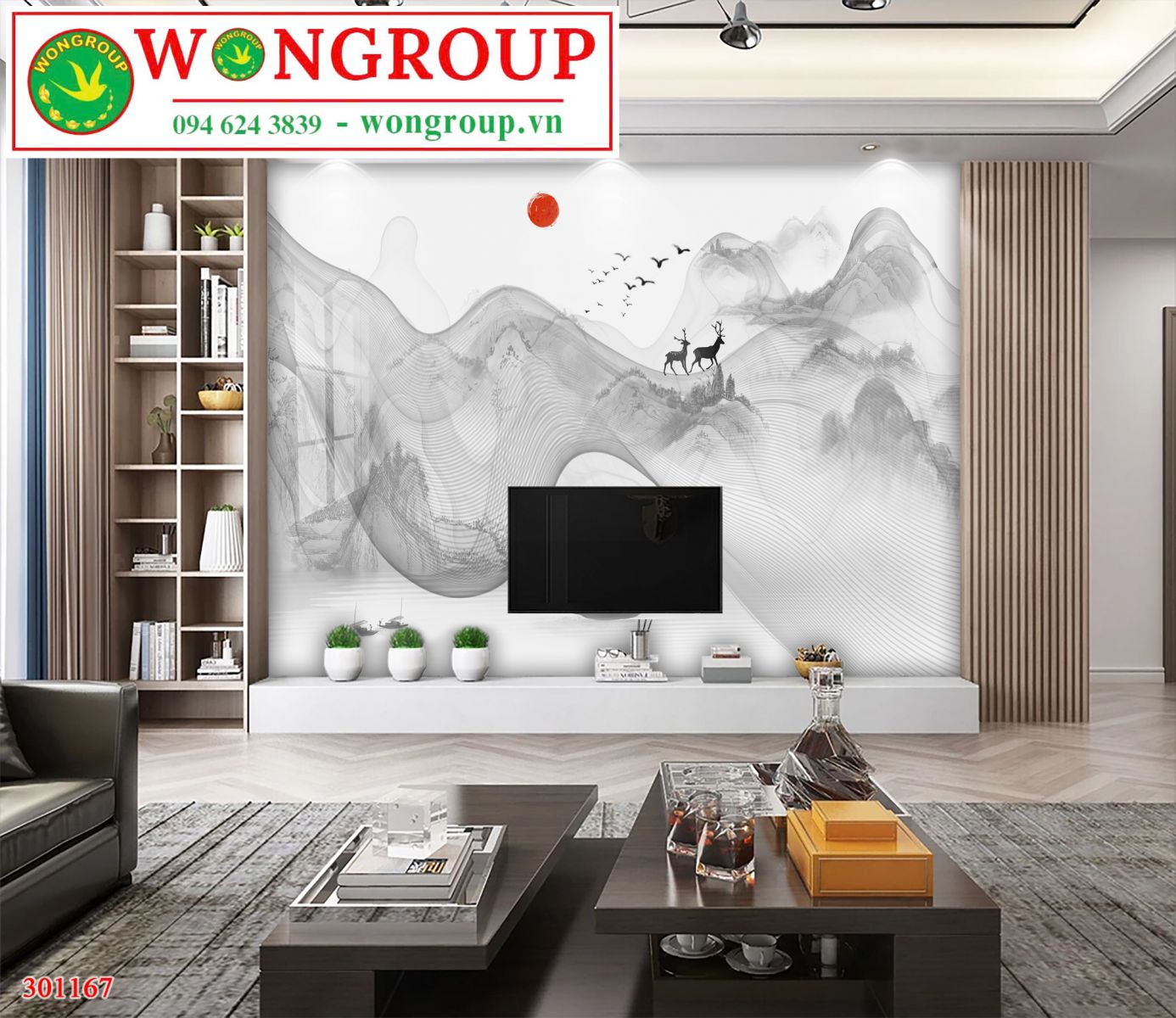 Tranh Vân Đá Phong Cảnh MS301