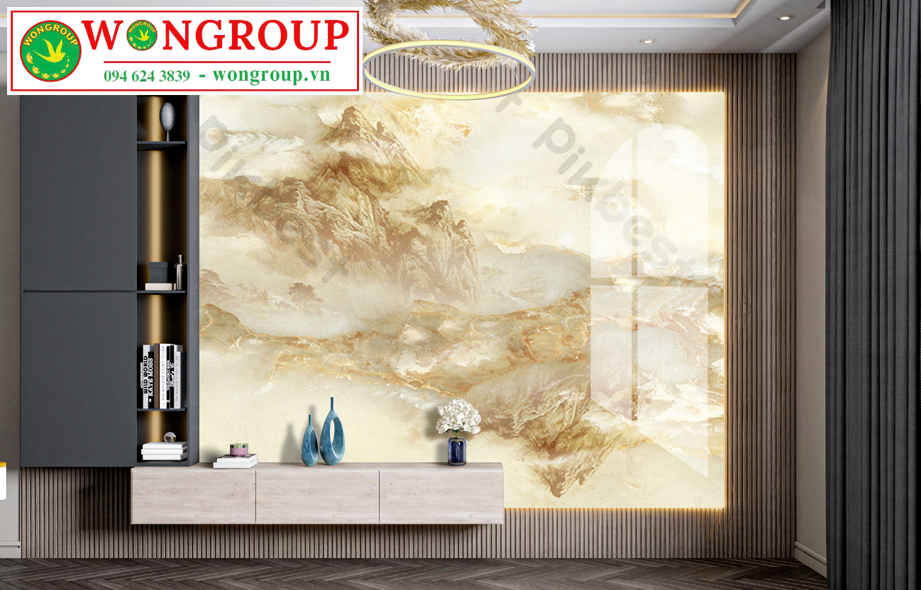 Tranh Vân Đá Phong Cảnh MS639