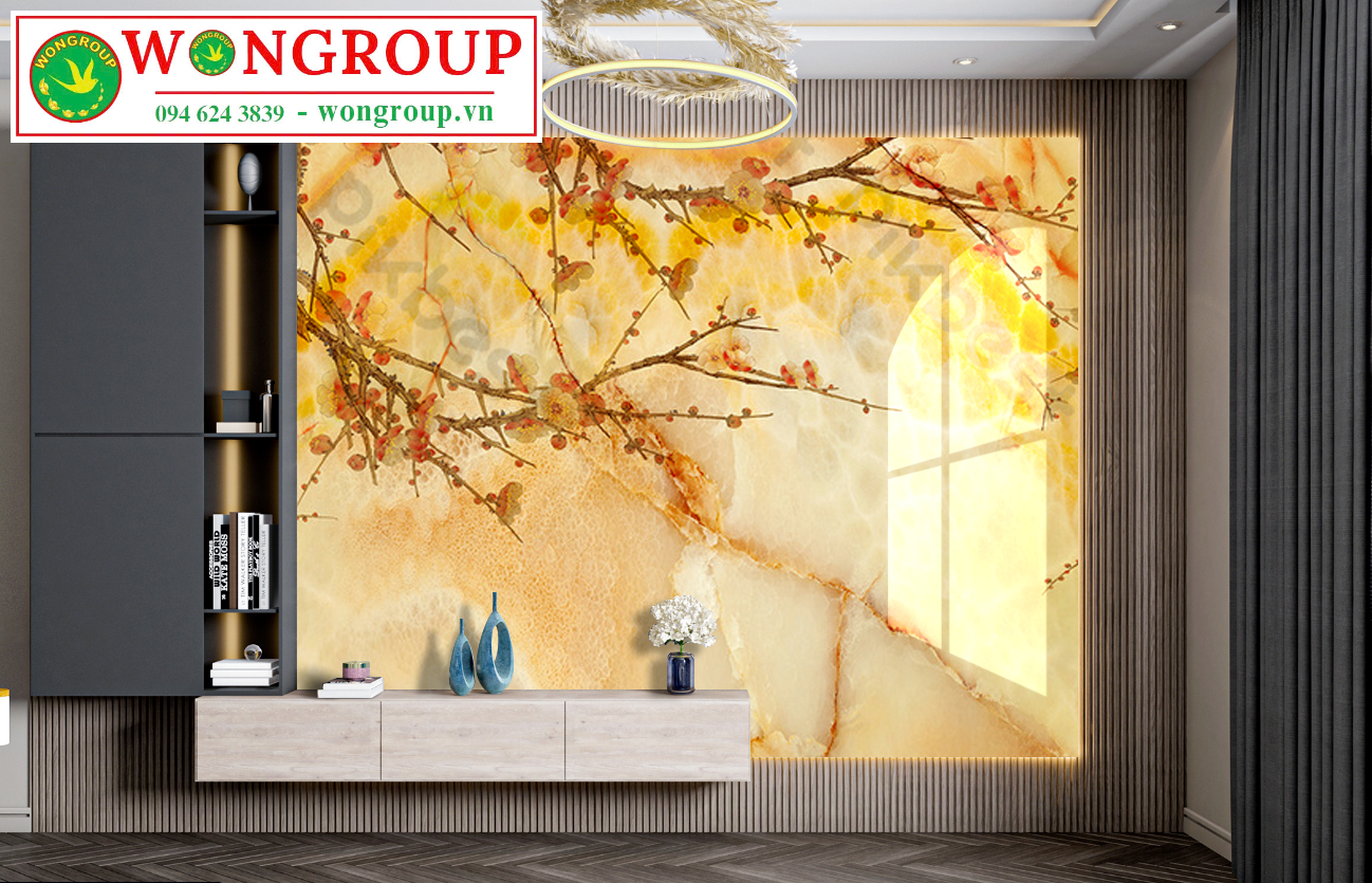 Tranh Vân Đá Phong Cảnh MS657