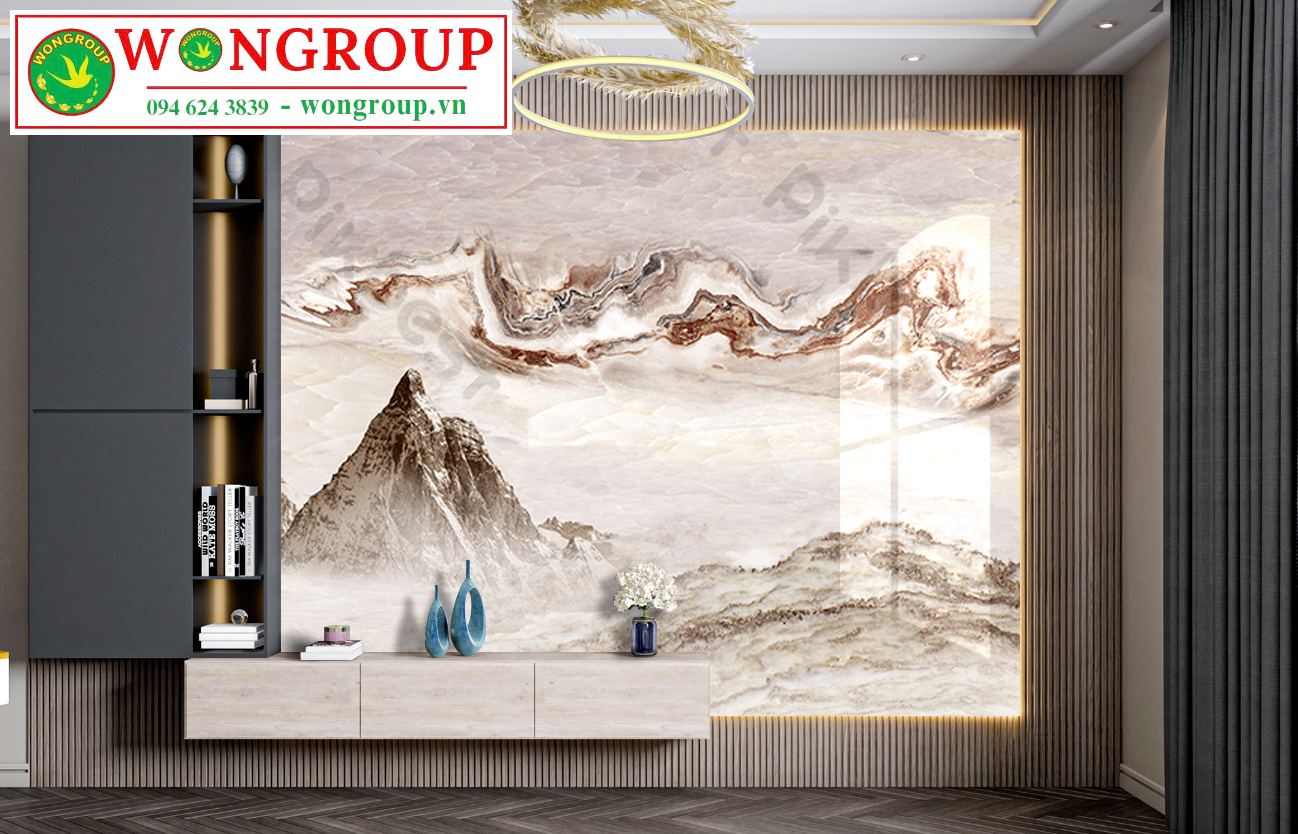 Tranh Vân Đá Phong Cảnh MS669