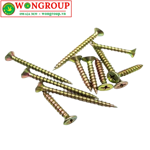 Vít đầu bằng răng nhuyễn M3.5, bảy màu