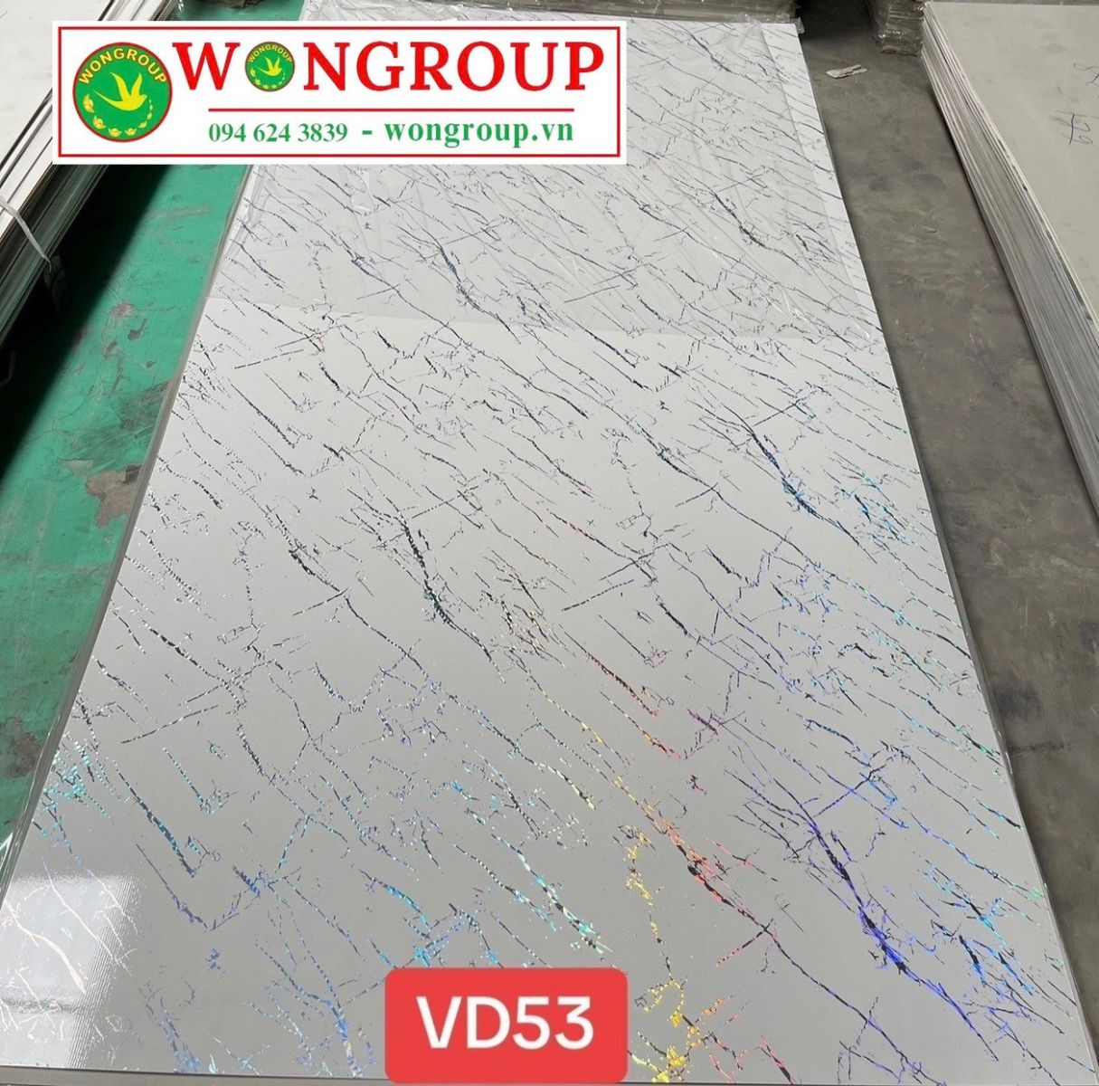 Tấm ốp PVC vân đá VD53
