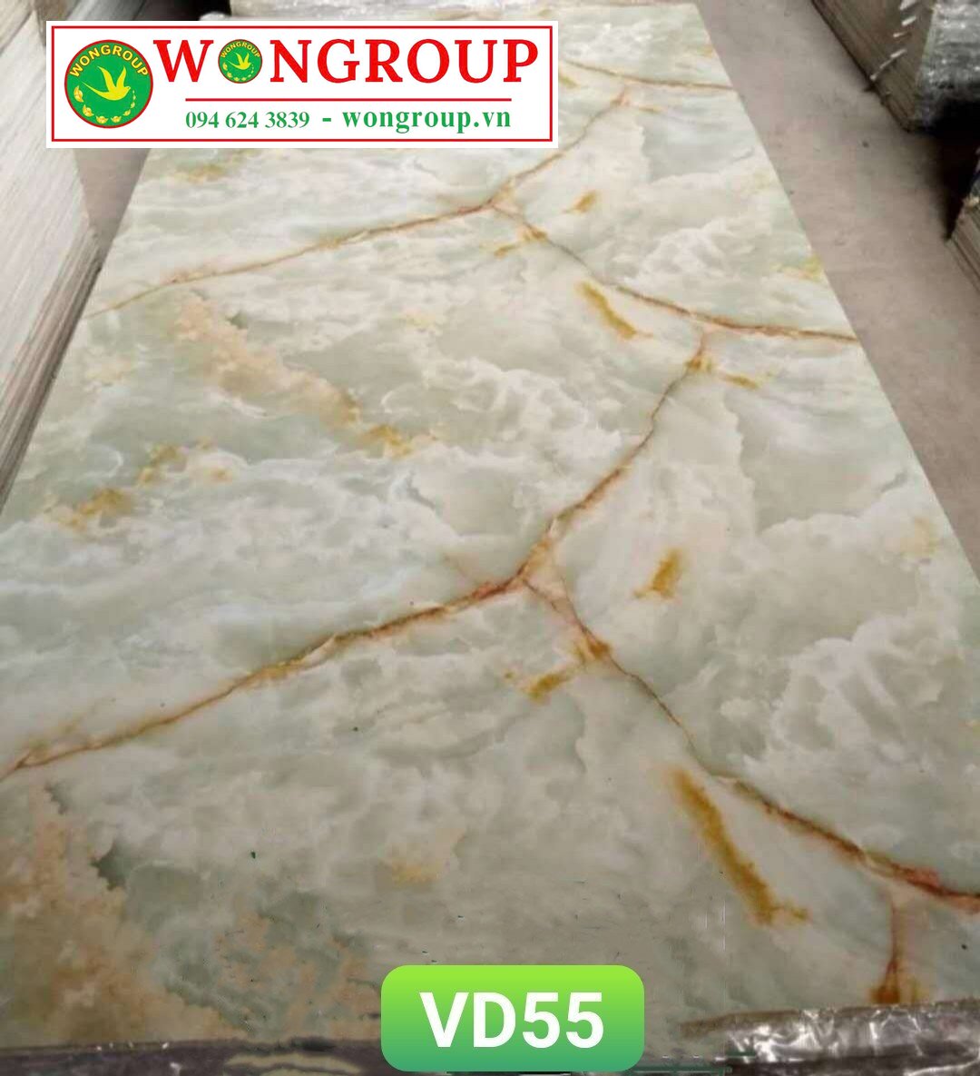 Tấm ốp PVC vân đá VD55