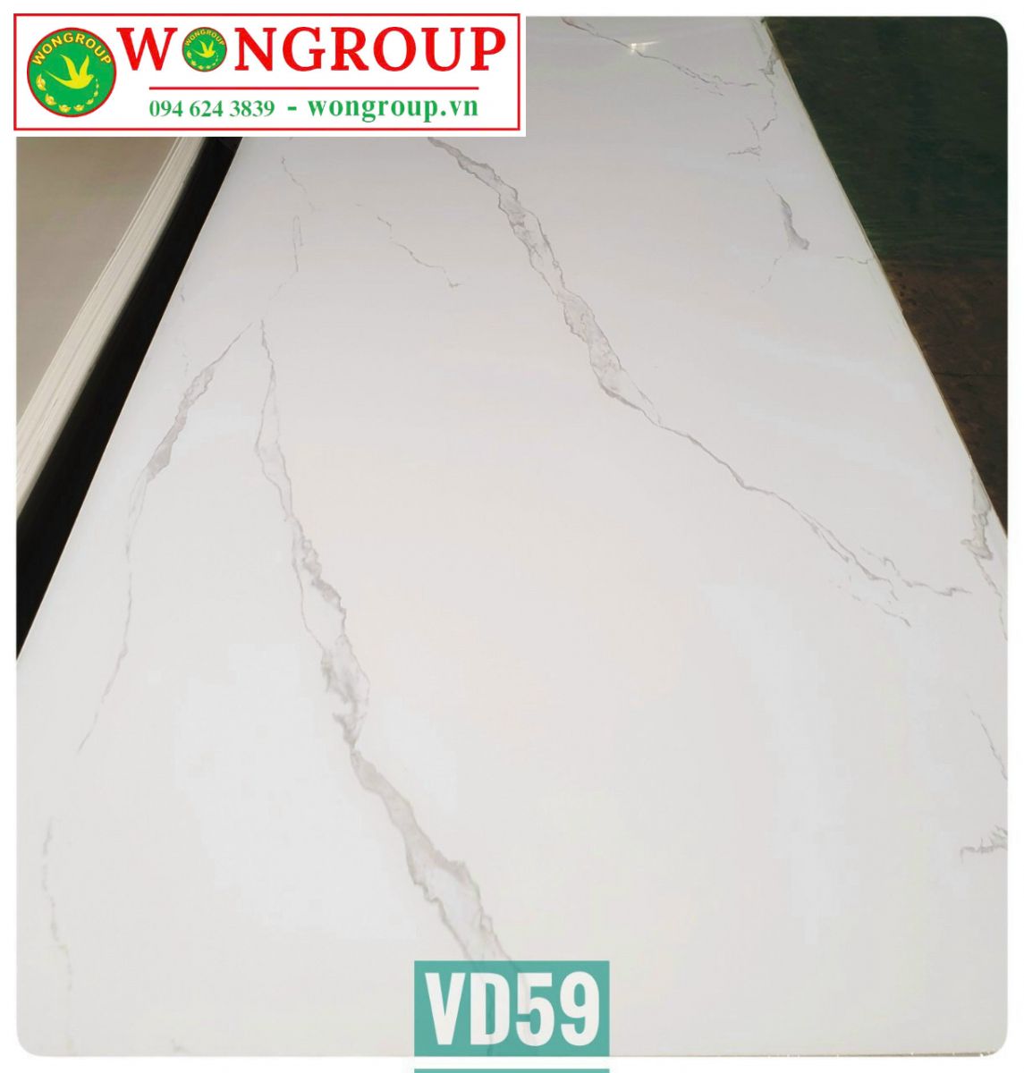 Tấm ốp PVC vân đá VD59