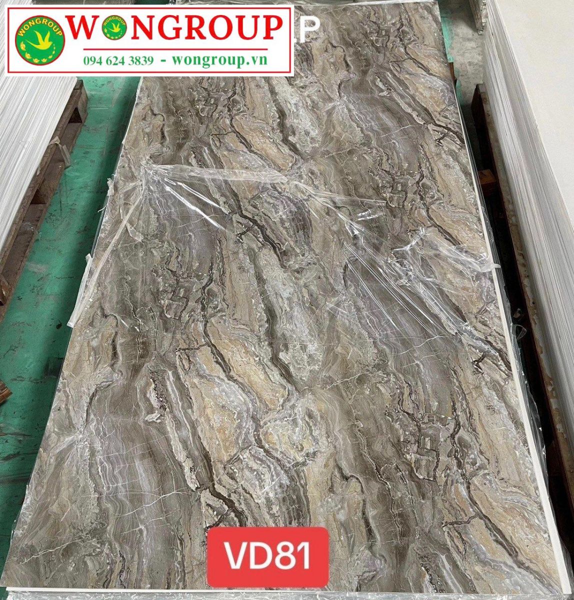 Tấm ốp PVC vân đá VD81