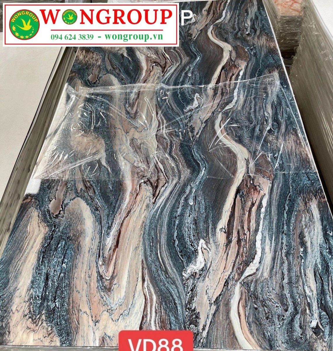Tấm ốp PVC vân đá VD88