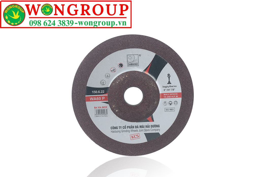 Đá mài bavia inox Ct60 150.6.22