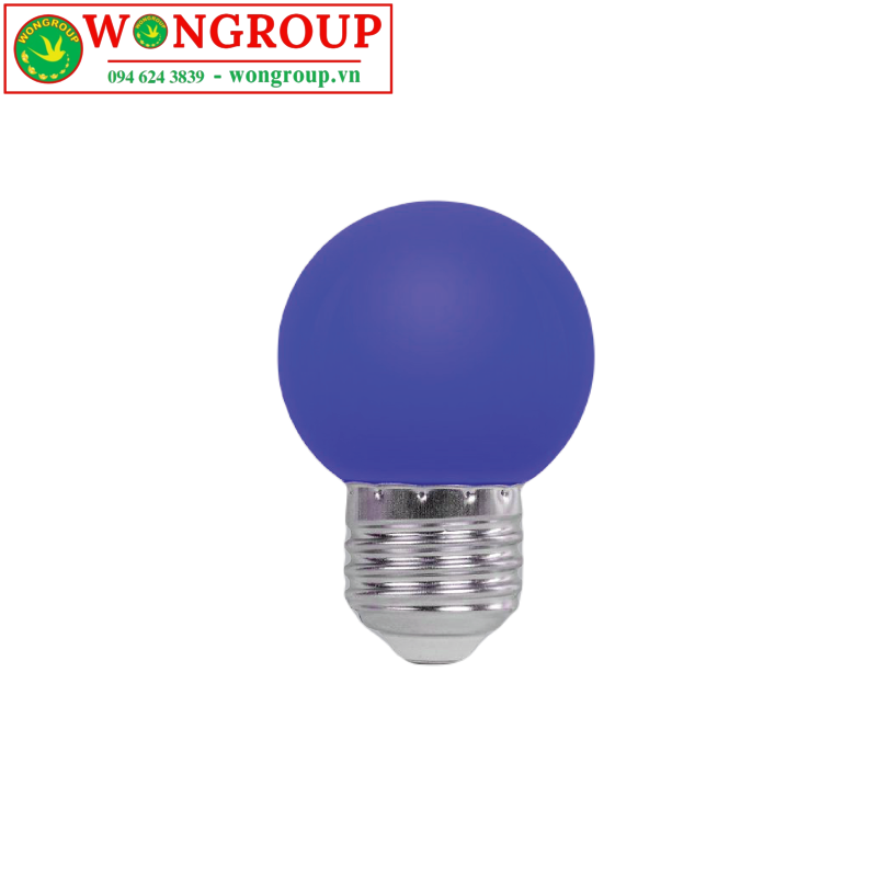 ĐÈN LED BULB 1.5W MPE - XANH DƯƠNG