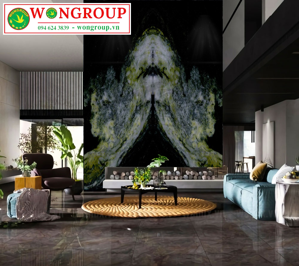 Mẫu Vân Đá Đen Sang Trọng