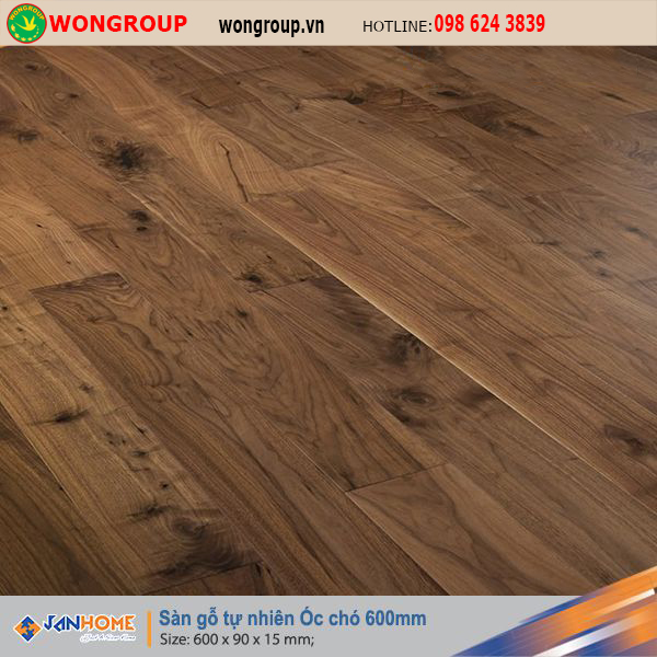 Sàn gỗ Óc chó 600mm