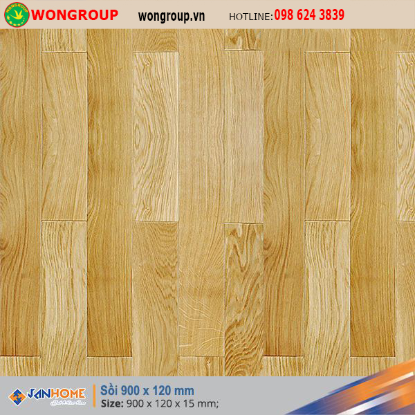 Sàn gỗ Sồi 900 x 120mm