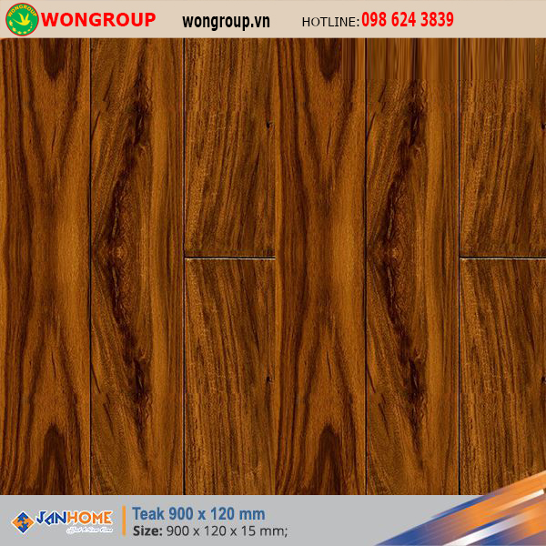 Sàn gỗ Teak 900 x 120mm