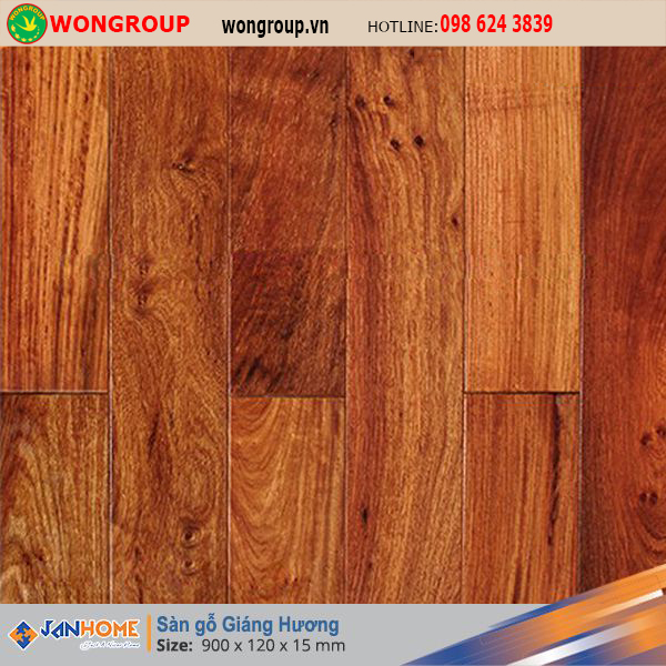 Sàn gỗ Giáng Hương 900 x 120mm