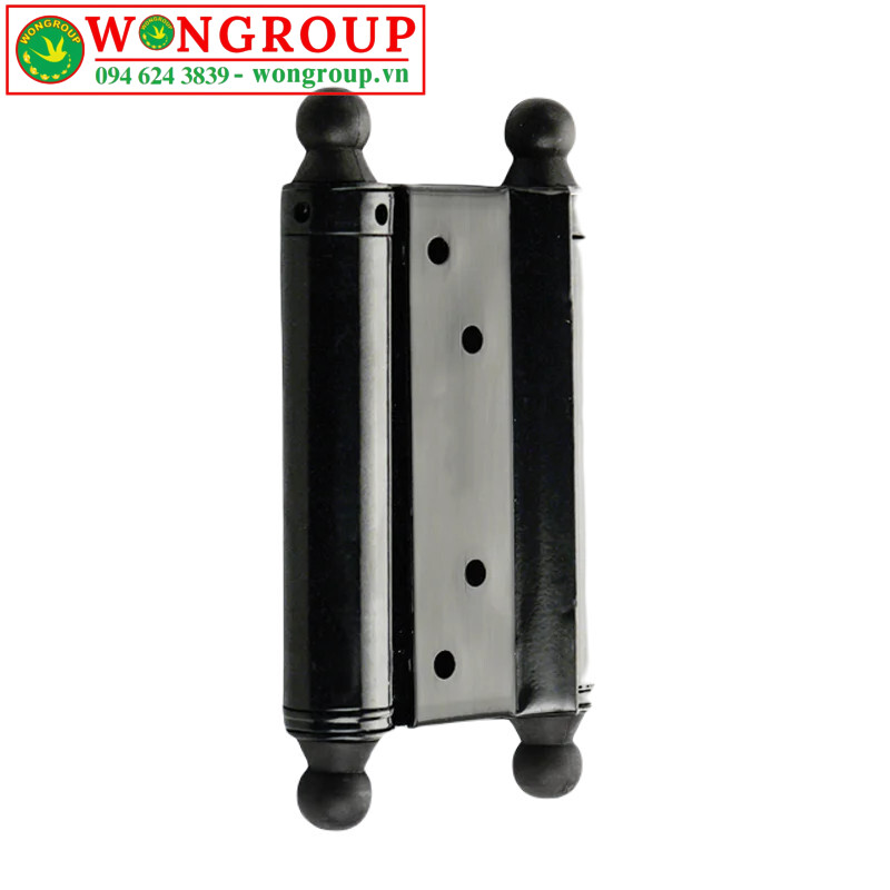 Bản lề lá hai chiều màu đen 100