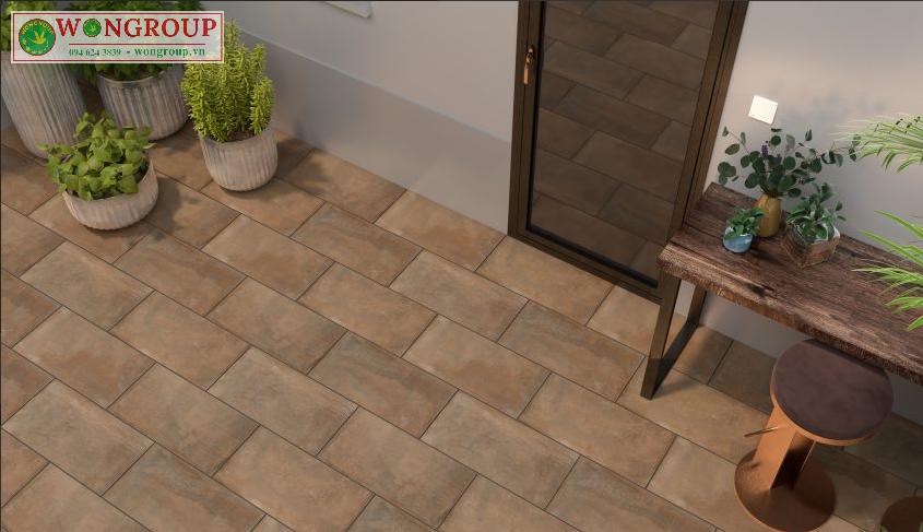 GẠCH PORCELAIN SÂN VƯỜN HOÀNG LIÊN SƠN (Men mờ)